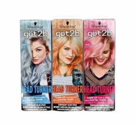 Got2b Color Head Turner Temporary Color Spray 4.2oz Assorted Wholesale